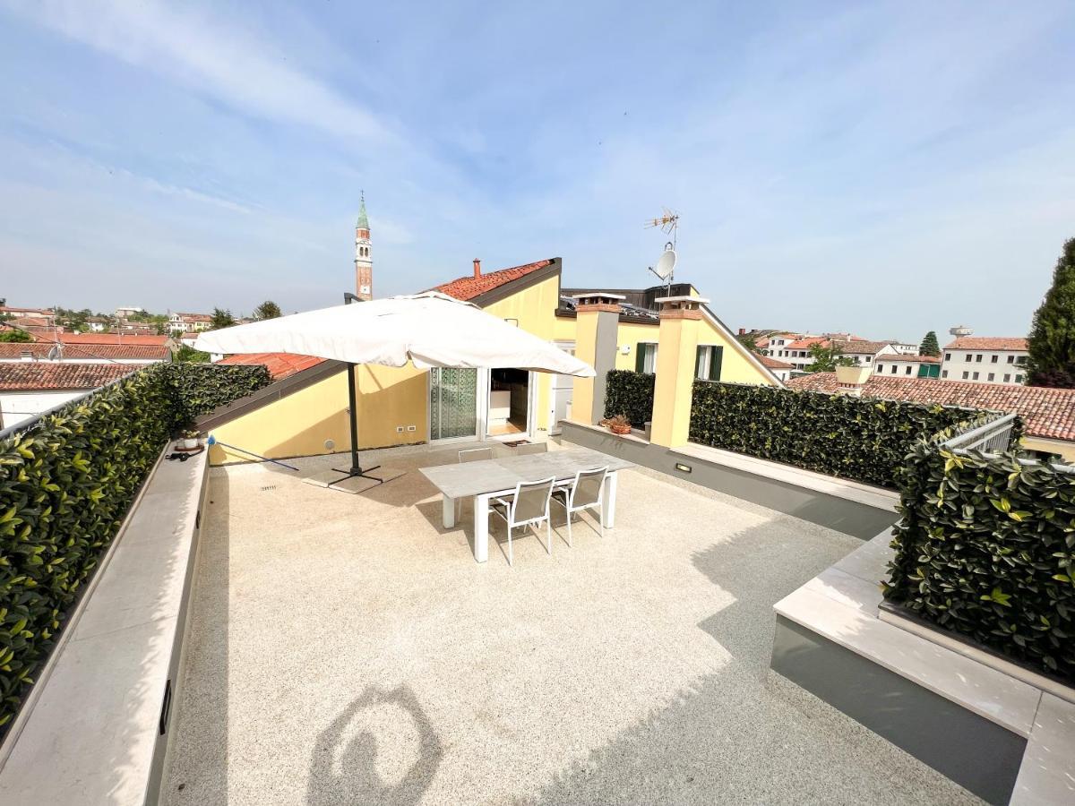Erman House Mansarda Sulla Riviera Del Brenta Venezia Apartment Dolo Luaran gambar